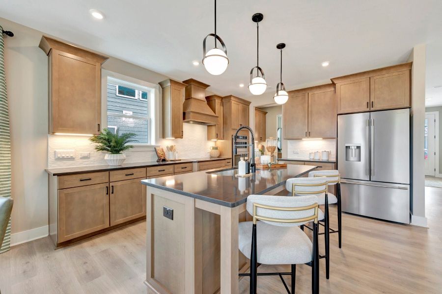 Representative furnished interior of a home built from the Alexander by Beazer Homes in Friendship Village, Apex (Image 9). Representative furnished interior of a home built from the Alexander by Beazer Homes in Friendship Village, Apex (Image 9).