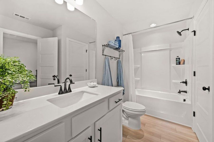 Furnished interior view inside a new home in Pinecrest Ridge, Dacula (Image 8).