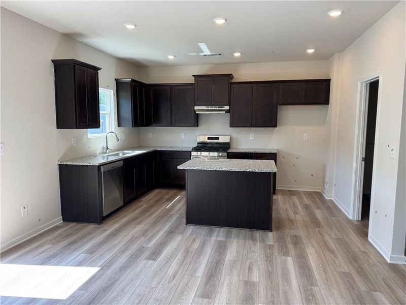Furnished interior view inside a new home in The Reserve at Willow Oaks, Canton (Image 4).