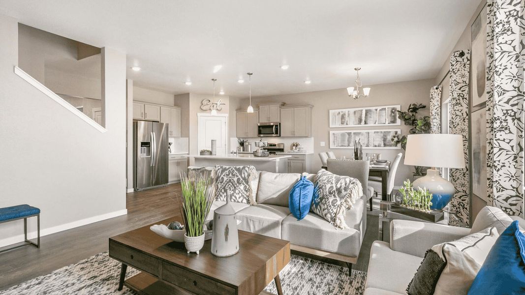 Furnished interior view inside a new home in Hansen Farm, Fort Collins (Image 8).