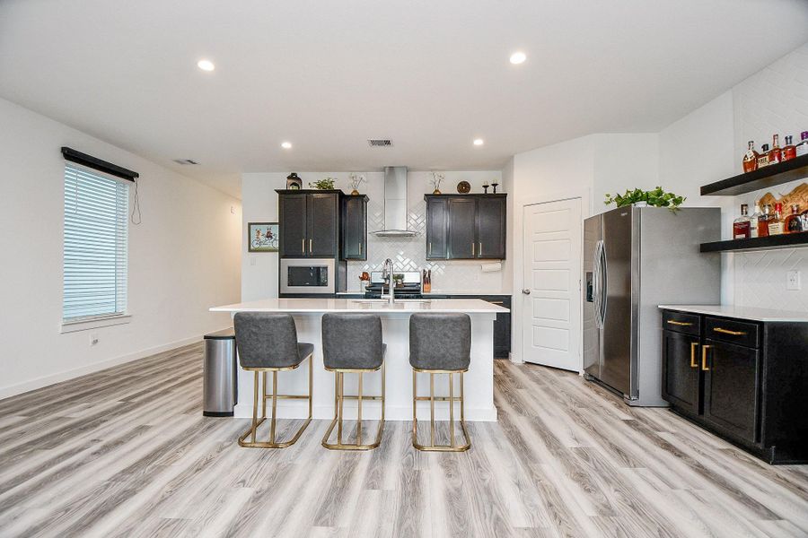 Furnished interior view inside a new home in City Gate North, Houston (Image 12).