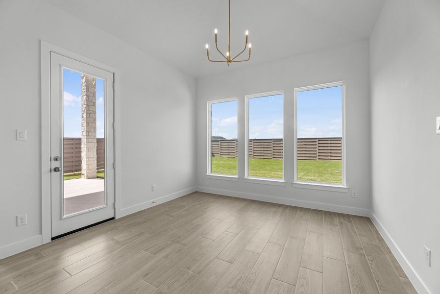 Spacious, unfurnished interior of a new home in Austin Point, Richmond (Image 10). Spacious, unfurnished interior of a new home in Austin Point, Richmond (Image 10).