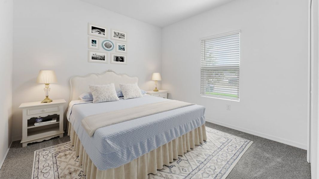 Furnished interior view inside a new home in Coopers Meadow, Jacksonville (Image 18).
