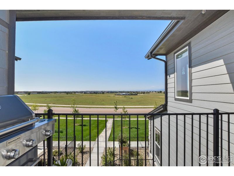 Exterior details and patio area of a home in , Timnath (Image 4).