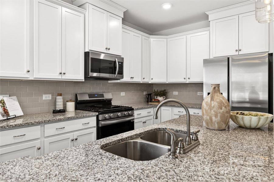 Furnished interior view inside a new home in Villas at Sherrills Ford, Terrell (Image 12).