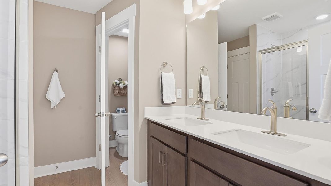 Furnished interior view inside a new home in Anna's Pointe, Simpsonville (Image 23).