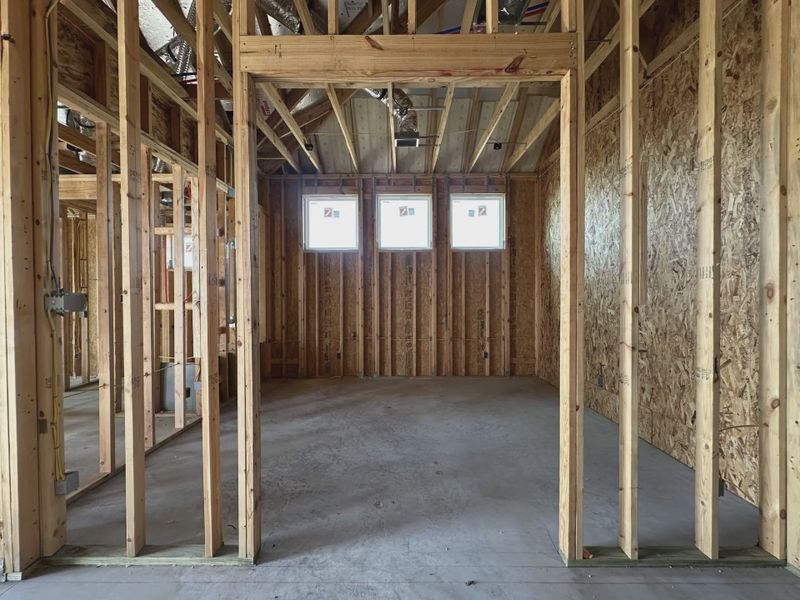 In-progress construction of a new home in Riceland, Marion, TX (Image 17).