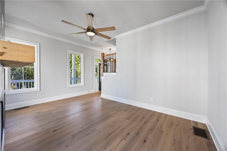 Spacious, unfurnished interior of a new home in , Dacula (Image 43).