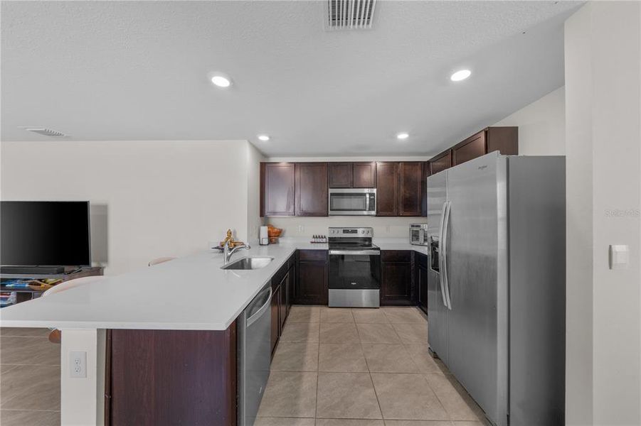 Furnished interior view inside a new home in Avalon Woods, Newberry (Image 5).