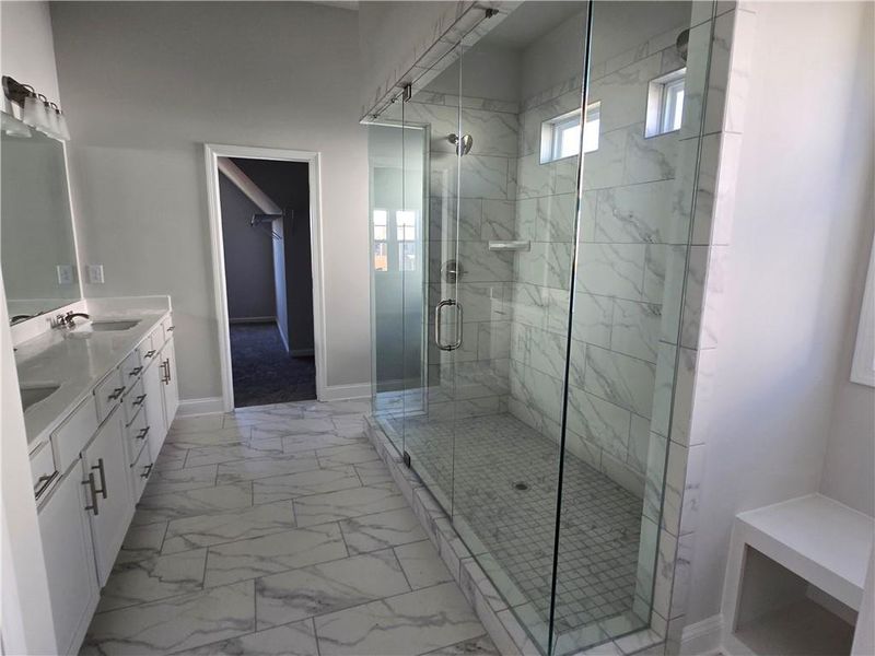 Furnished interior view inside a new home in Enclave at Logan Point, Loganville (Image 8). Furnished interior view inside a new home in Enclave at Logan Point, Loganville (Image 8).