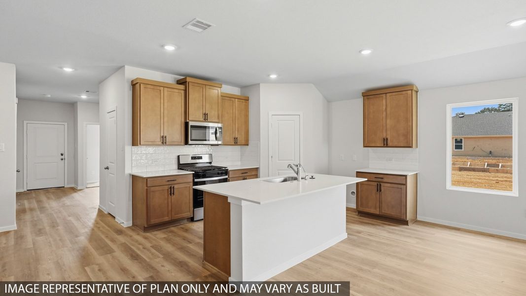 Furnished interior view inside a new home in Grand Pines, Magnolia (Image 5).
