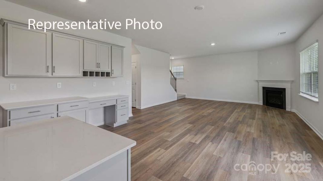 Furnished interior view inside a new home in Nolen Farm, Gastonia (Image 6).