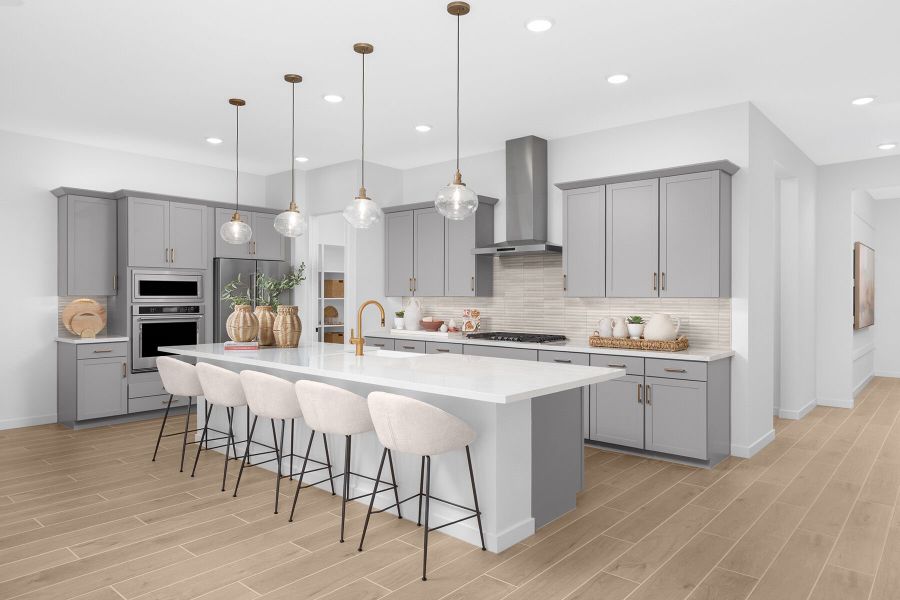 Representative furnished interior of a home built from the Aqua by Mattamy Homes in Rosewood Heights, San Tan Valley (Image 6).