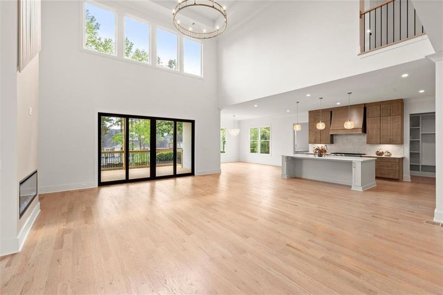 Spacious, unfurnished interior of a new home in , Marietta (Image 43).