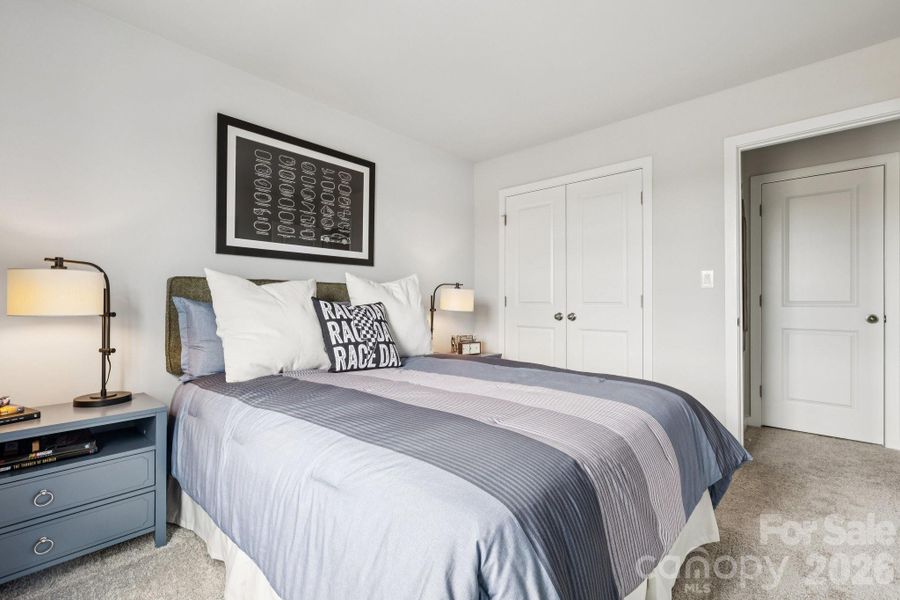 Furnished interior view inside a new home in Meadow Creek Village, Locust (Image 7).
