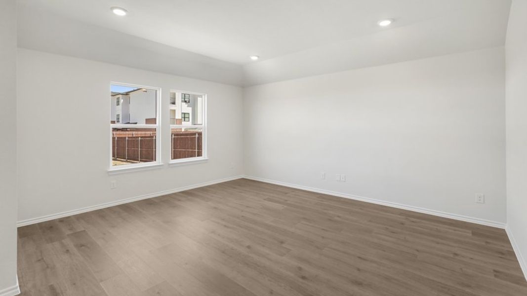 Representative unfurnished interior of a home built from the Denton by D.R. Horton in Saddlebrook, Waxahachie (Image 13). Representative unfurnished interior of a home built from the Denton by D.R. Horton in Saddlebrook, Waxahachie (Image 13).