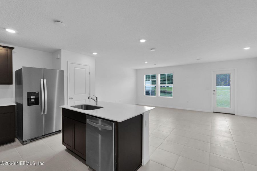 Furnished interior view inside a new home in , Jacksonville (Image 10).
