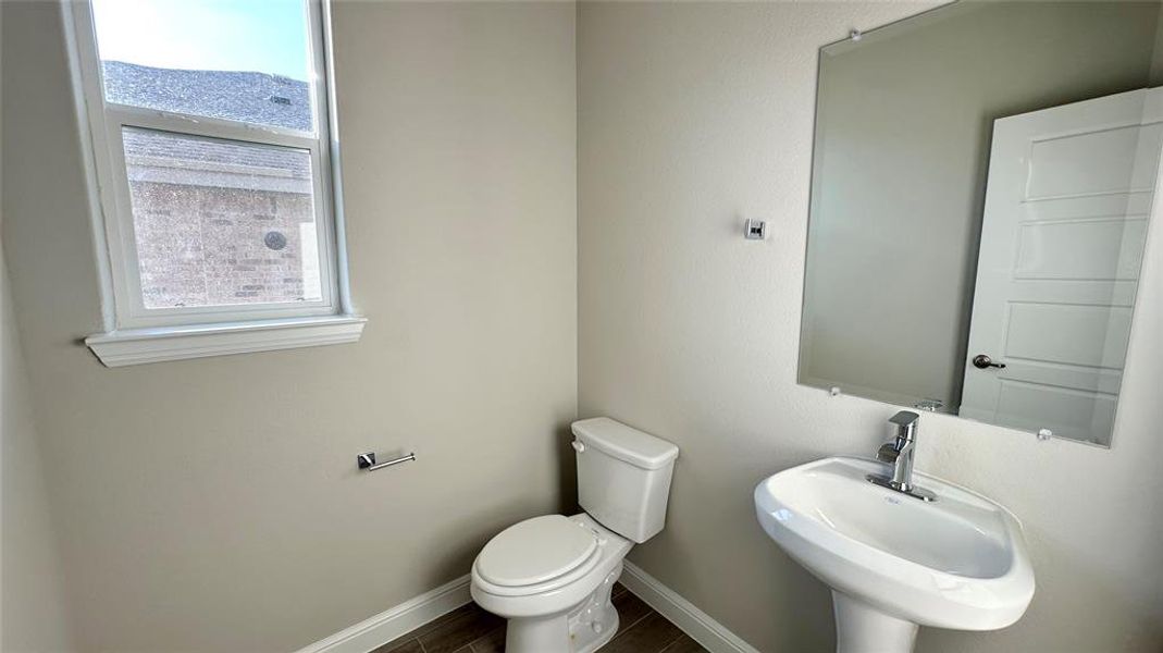 Furnished interior view inside a new home in Rock Creek Ranch, Fort Worth (Image 10).