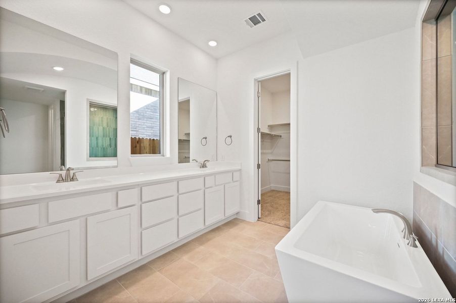 Furnished interior view inside a new home in Davis Ranch, San Antonio (Image 5).