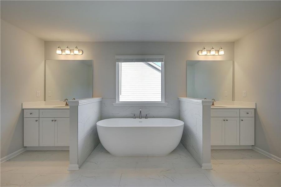 Furnished interior view inside a new home in Northcroft, Loganville (Image 9).