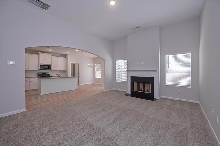 Spacious, unfurnished interior of a new home in , Villa Rica (Image 13).