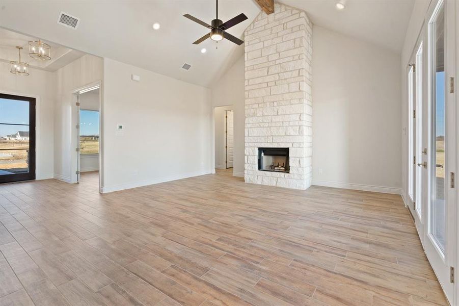 Spacious, unfurnished interior of a new home in , Azle (Image 22).