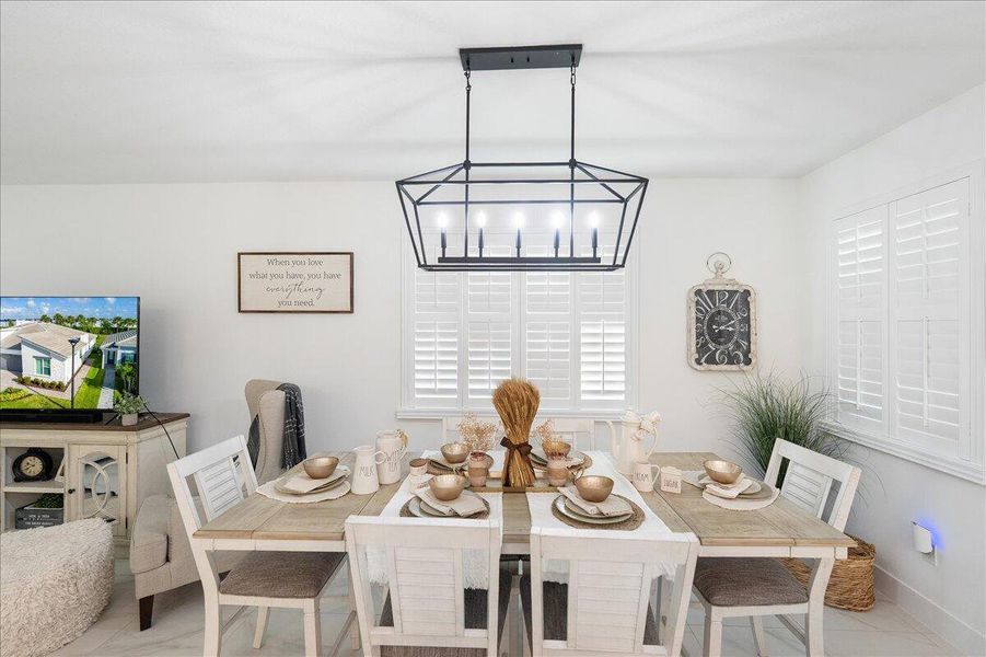 Furnished interior view inside a new home in , Port St. Lucie (Image 16). Furnished interior view inside a new home in , Port St. Lucie (Image 16).