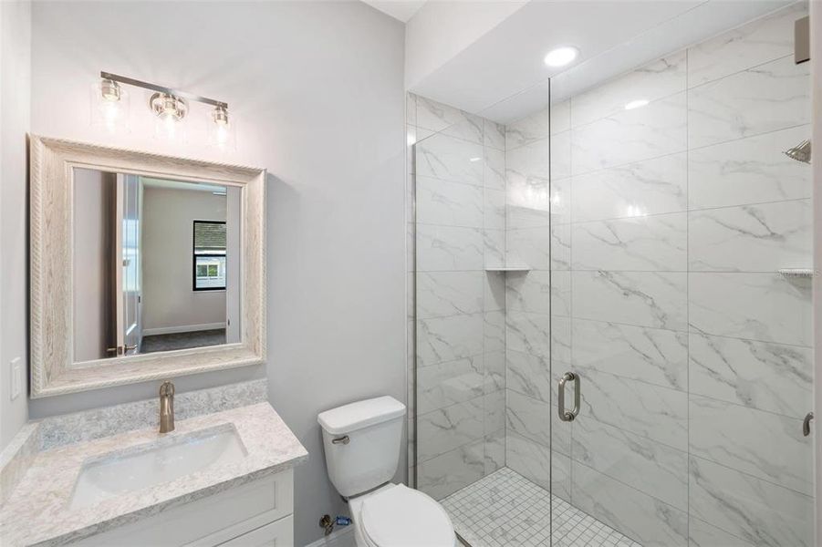 Furnished interior view inside a new home in , Sarasota (Image 18).