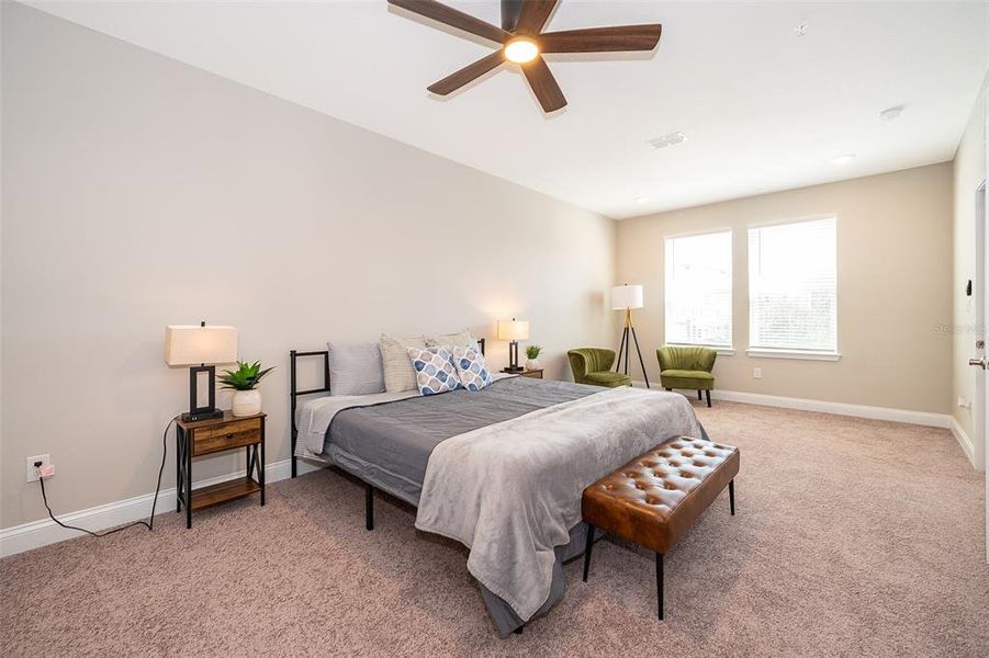 Furnished interior view inside a new home in Gatherings® of Lake Nona, Orlando (Image 18). Furnished interior view inside a new home in Gatherings® of Lake Nona, Orlando (Image 18).