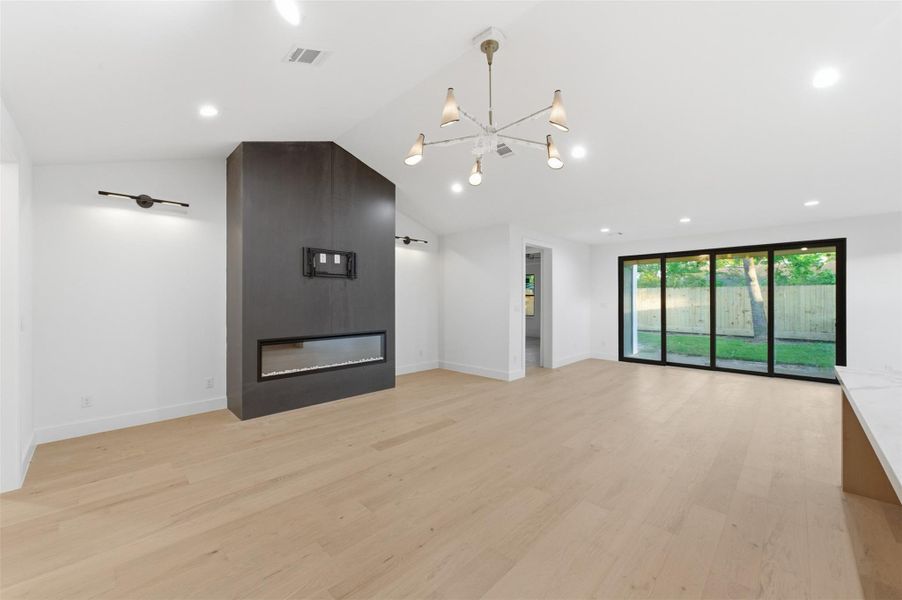 This bright and inviting living area offers the perfect balance of comfort, functionality, and contemporary elegance.