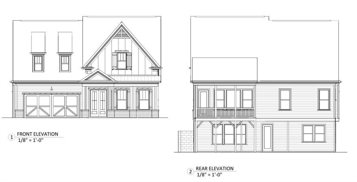Exterior rendering of this home design in , Canton, GA (Image 1). Exterior rendering of this home design in , Canton, GA (Image 1).