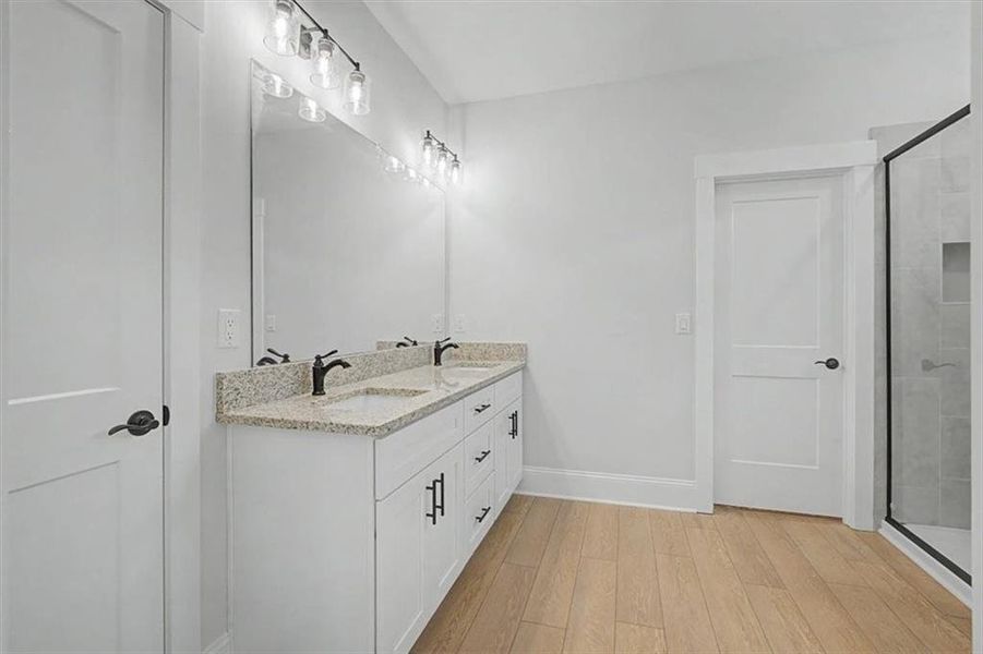 Furnished interior view inside a new home in , Dallas (Image 8). Furnished interior view inside a new home in , Dallas (Image 8).