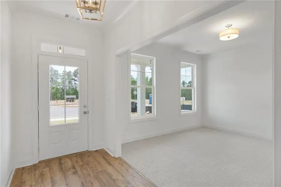 Spacious, unfurnished interior of a new home in , Buford (Image 24).