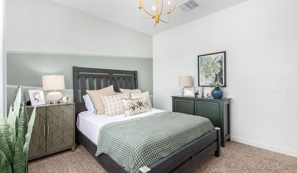 Furnished interior view inside a new home in Hanson Ridge, Vail (Image 30).