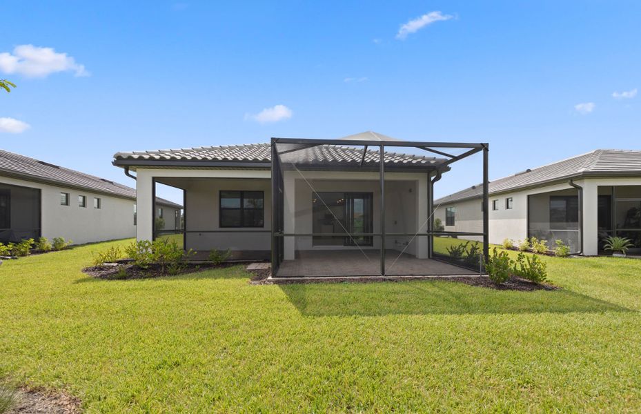 Rear exterior of this home Rear exterior of this home