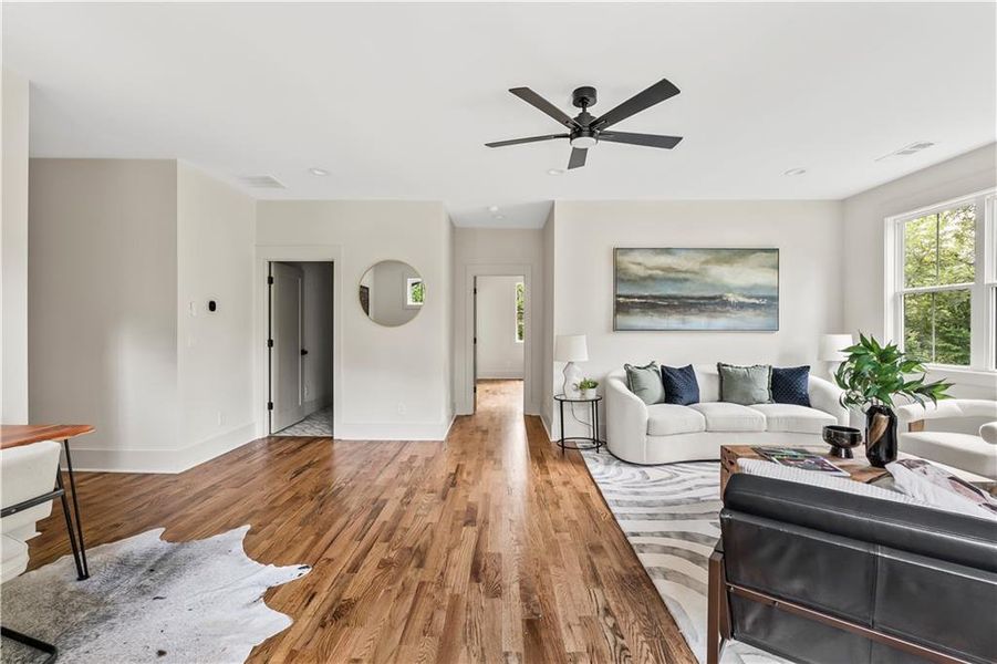 Furnished interior view inside a new home in , Decatur (Image 15). Furnished interior view inside a new home in , Decatur (Image 15).