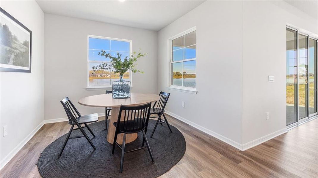 Furnished interior view inside a new home in Oakfield Trails, Parrish (Image 12). Furnished interior view inside a new home in Oakfield Trails, Parrish (Image 12).