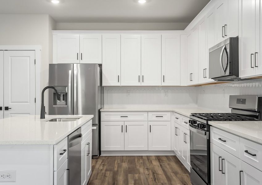 Furnished interior in a model home at Crystal Creek in Spring Hill (Image 5).