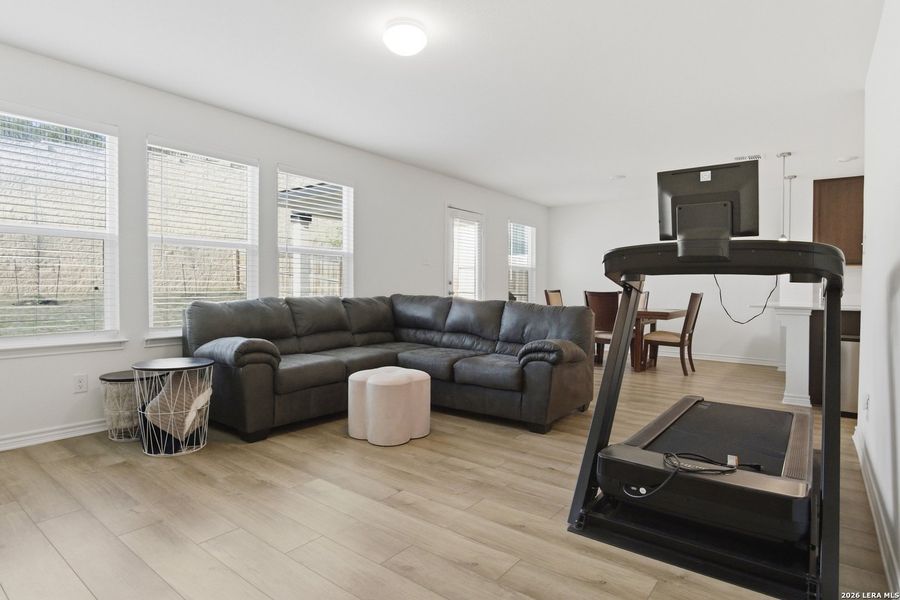 Furnished interior view inside a new home in , San Antonio (Image 18).