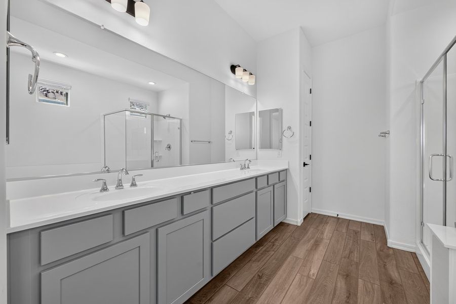 Furnished interior view inside a new home in Combs Ranch, San Tan Valley (Image 11).
