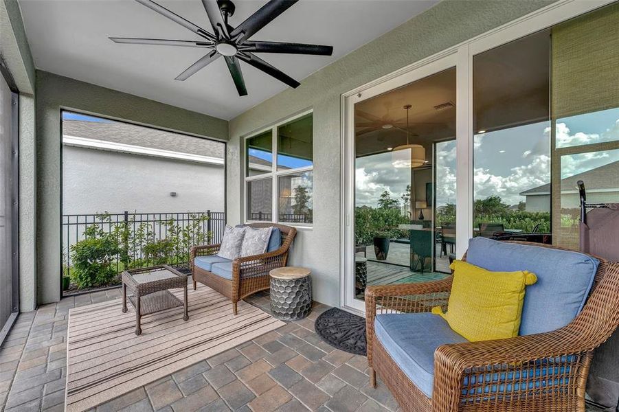 Exterior details and patio area of a home in , North Fort Myers (Image 24).