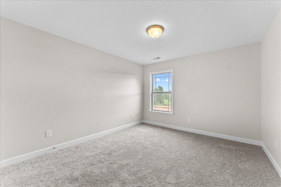 Representative unfurnished interior of a home built from the Startex by Enchanted Homes in Huckleberry Cove, Chesnee (Image 25). Representative unfurnished interior of a home built from the Startex by Enchanted Homes in Huckleberry Cove, Chesnee (Image 25).