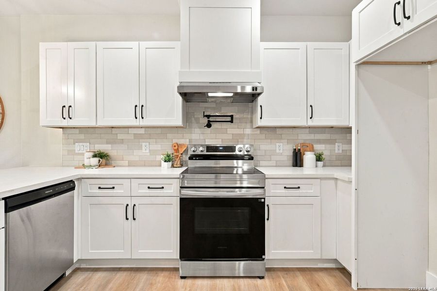 Furnished interior view inside a new home in , San Antonio (Image 12).