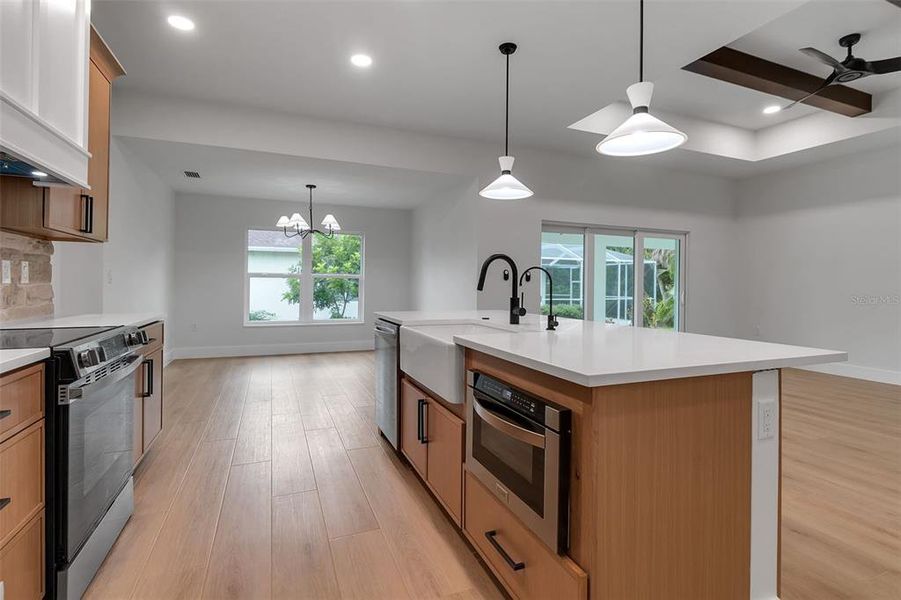 Furnished interior view inside a new home in , Venice (Image 8).