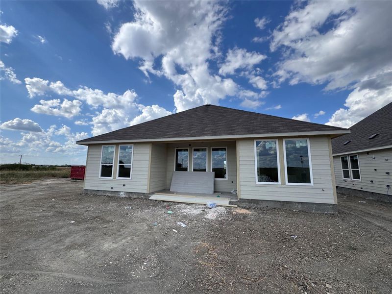 In-progress construction of a new home in Willow Springs, Buda, TX (Image 30). In-progress construction of a new home in Willow Springs, Buda, TX (Image 30).