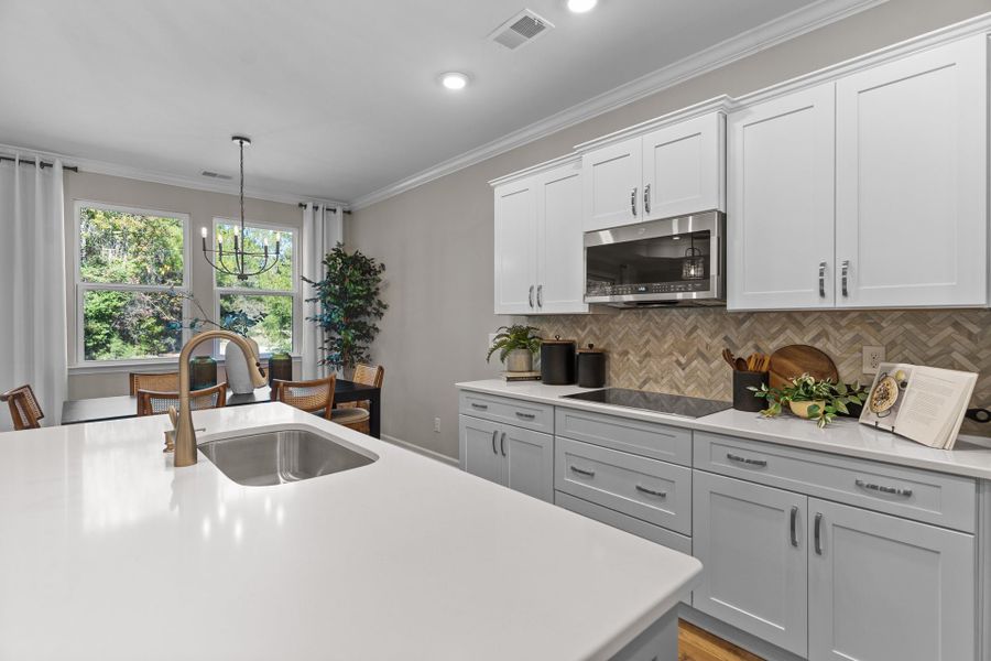 Representative furnished interior of a home built from the The Cherry Grove by Chesapeake Homes in Coastal Club of the Carolinas, Calabash (Image 14).