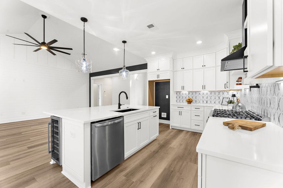 Furnished interior view inside a new home in , Summerville (Image 17).
