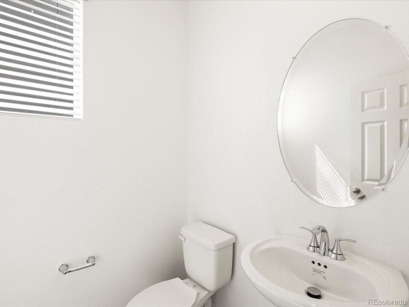 Furnished interior view inside a new home in Ridgeline Vista: The Flora Collection, Brighton (Image 7).