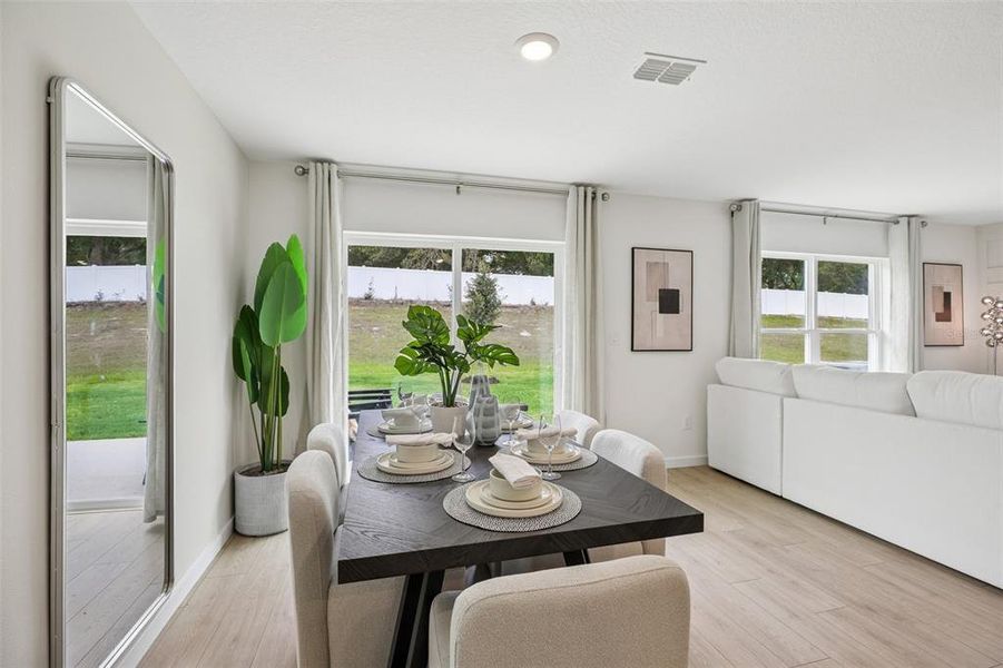 Furnished interior view inside a new home in Boulevard Oaks, Lady Lake (Image 22).