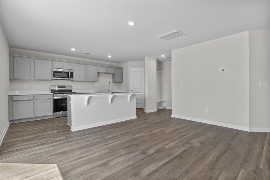 Furnished interior view inside a new home in Broadway Lake, Anderson (Image 4).